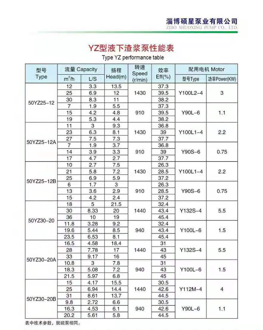液下長(zhǎng)軸渣漿泵(圖2)